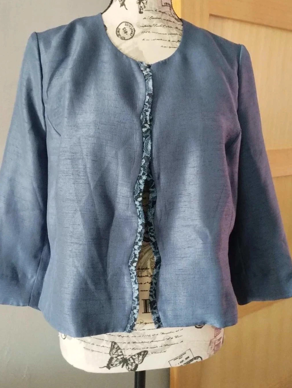 Veste azul/turquesa, gd, T44 – photo 2